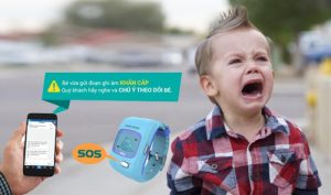 Đồng hồ Kiddy bảo vệ trẻ hiệu quả với tính năng SOS