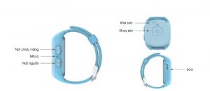 Đồng hồ thông minh Kiddy Viettel được trang bị tính năng chống nước